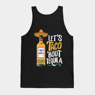 Let's Taco 'Bout It Fun Food Lover Casual Style Tank Top